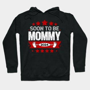 New Mom 2024 First Time Mom Soon To Be Mommy 2024 Hoodie